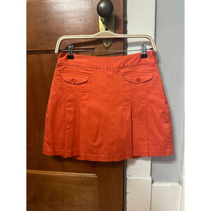 Lady‎ Hagen Pleated Golf Skort Orange Size 4 – EUC